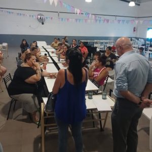 JOSE.C, PAZ :REUNIÓN PARA LA CREACIÓN DE UNA ESCUELA PRIMARIA Y SECUNDARIA PARA ADULTOS